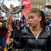 Truth & Reconciliation March Pours Through Downtown Vancouver 