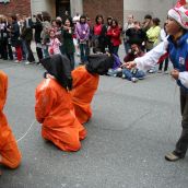 Activists disrupt Canada Day parade in downtown Vancouver