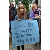 Die-In Greets Pipeline Pushers