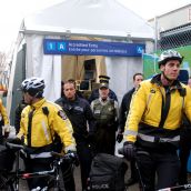  police 'protecting' Britannia rink 