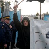 solidarity against police repression march 