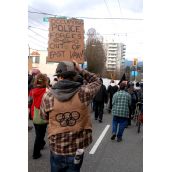 solidarity against police repression march 