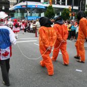 Activists disrupt Canada Day parade in downtown Vancouver