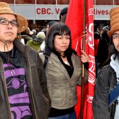 Idle No More takes protest to the CBC