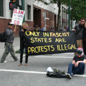 Vancouver March in Solidarity with the Toronto 900