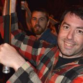The IWW was on hand to wave the flag(s)