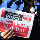 May Day March pushes for $15 minimum wage