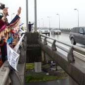 Musqueam block airport bridge