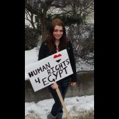 Nelson Rallies to Support Democracy in Egypt