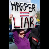 Rally Against Harper in Burnaby: Stimulating Public Debate