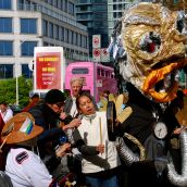 Protest at Goldcorp‘s Annual General Meeting 