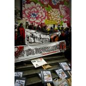 Opening Ceremonies Protest Photos