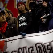 Opening Ceremonies Protest Photos