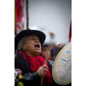 Opening Ceremonies Protest Photos