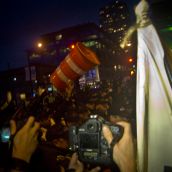 Opening Ceremonies Protest Photos