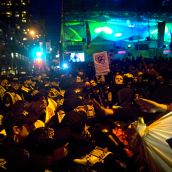 Opening Ceremonies Protest Photos