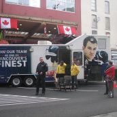 Just two blocks away in Yaletown...