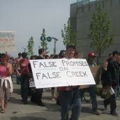 Demo for Social Housing Takes False Creek