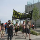 Demo for Social Housing Takes False Creek