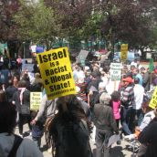 Vancouver Protest for Boycott Divestment Sanction