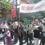 Vancouver Protest for Boycott Divestment Sanction