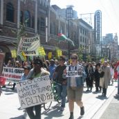 Vancouver Protest for Boycott Divestment Sanction