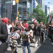 Vancouver Protest for Boycott Divestment Sanction