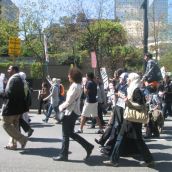 Vancouver Protest for Boycott Divestment Sanction