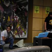 Los Migrantes closed the show with beat poetry and hip hop