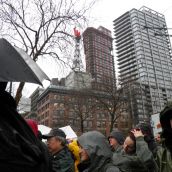Below the ongoing epicentre of gentrification known as the Woodwards building