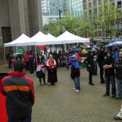 From BC to Palestine: Rally of Support