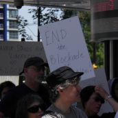 Emergency Demo Against Greek and Canadian Govt. Complicity in Gaza Blockade