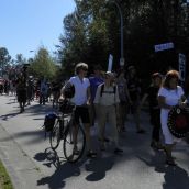Protest at Kinder Morgan Trans Mountain Pipline