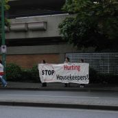 Hotel Employees Picket Hilton