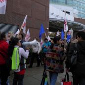 Hotel Employees Picket Hilton