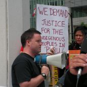 Rally in Solidarity with the People of Peru