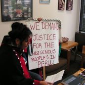 Rally in Solidarity with the People of Peru