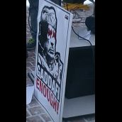 No to Gaddafi in the Snow