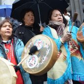 Coast Salish #IdleNoMore Rallies Against Land Grab