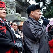 Coast Salish #IdleNoMore Rallies Against Land Grab