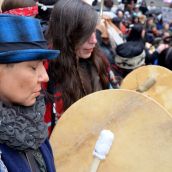 Coast Salish #IdleNoMore Rallies Against Land Grab