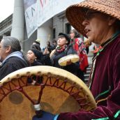 Coast Salish #IdleNoMore Rallies Against Land Grab