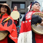 Coast Salish #IdleNoMore Rallies Against Land Grab