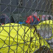 10 years later: new homeless camp, same site, same problem 