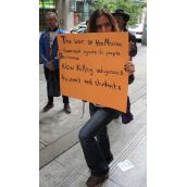 Protest demands safe return of kidnapped Mexican student teachers