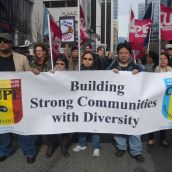Canadian Union of Public Employees contingent