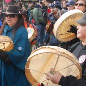 Stop for drumming 