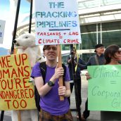 Facts Bear Witness Outside Fossil Fool Fest
