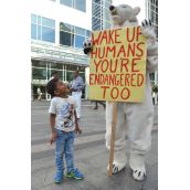 Facts Bear Witness Outside Fossil Fool Fest