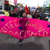 Hundreds March Against Racism in Vancouver